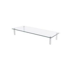 Digitus DA-90358 Monitor-Erhöhung Höhen-Bereich: 8 bis 8 cm Glas