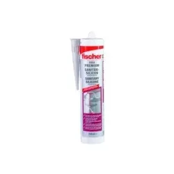 Fischer Sanitärsilicon DSSA BG 310ml bahamabeige, Dichtmasse