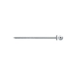 Fischer 566339 PowerFast II Tellerschrauben 10 mm 100 mm Innenvielzahn Stahl galvanisch verzinkt 50 St.
