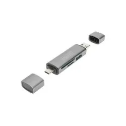 Digitus Dual Card Reader USB-C / USB 3.0, OTG, Kartenleser