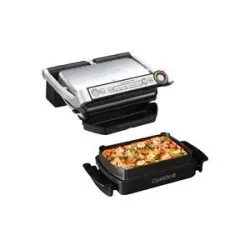 Tefal OptiGrill+ Snacking & Baking GC714D, Kontaktgrill