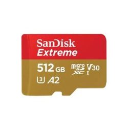 Sandisk Extreme 512 GB microSDXC, Speicherkarte