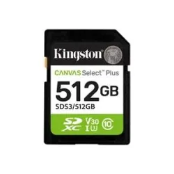 Kingston Canvas Select Plus 512 GB SDXC, Speicherkarte
