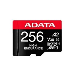 ADATA - Microsdxc-karte High Endurance 256 Gb, Rot Bunt, 256 GB