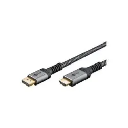 Goobay Plus DisplayPort > HDMI Adapterkabel, 4K @ 60Hz