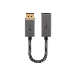 Goobay Plus DisplayPort > HDMI Adapterkabel, 8K @ 60Hz