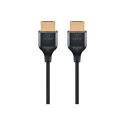 Goobay Slim High-Speed-HDMI-Kabel mit Ethernet, 4K @ 60Hz