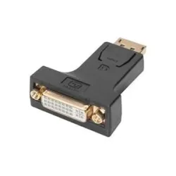 Digitus AK-340603-000-S DisplayPort / DVI Adapter [1x DisplayPort Stecker - 1x DVI-Buchse 24+5pol.] Schwarz