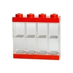 Room Copenhagen LEGO Minifiguren Display Case 8 rot, Aufbewahrungsbox