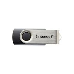 Intenso -  Basic Line USB-Stick 32 GB USB Typ-A 2.0 Schwarz, Silber, 32 GB