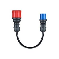 go-e Adapter für Gemini flex 11 kW, CEE rot Drehstrom 16A > CEE blau 16A
