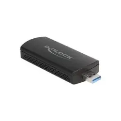 Delock Wi-Fi 6E Dualband WLAN USB Adapter AX5400 (2 x 2402 + 574 Mbps)