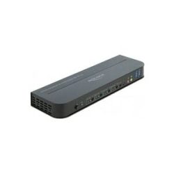Delock DP 1.4 KVM Switch - 8K 30Hz mit SB 3.2 Gen 1, KVM-Switch