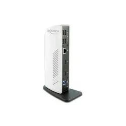 Delock Dockingstation USB-A/C – USB/LAN/2xHDMI Full-HD