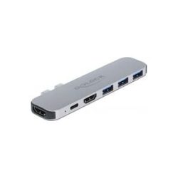 DeLock - 87753 Notebook-Dockingstation & Portreplikator Andocken Grau