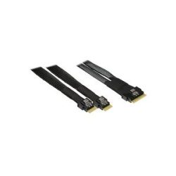 Inter-Tech Kabel SFF 8654-8i > 2x SFF 8654-4i