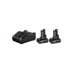 Bosch Professional 1600A01B20 GAL 12V-40 +2x GBA 6.0Ah Werkzeug-Akku und Ladegerät 12 V 6 Ah Li-Ion