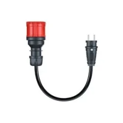 go-e Adapter für Gemini flex 11 kW, CEE rot Drehstrom 16A > Haushaltssteckdose