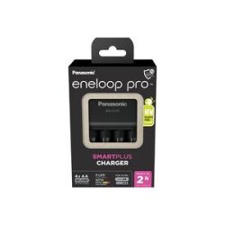 Panasonic - Steckerladegerät BQ-CC55 inkl. 4 eneloop pro Akkus, Multicolor, One Size
