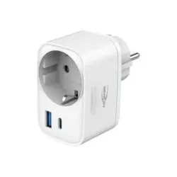 Ansmann USB-Ladegerät Home Socket HS220 / 3 A / 20 W / 2 Port