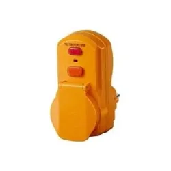 brennenstuhl Personenschutzadapter BDI-A2 30, 3680 W, 16 A 230/50 V / Hz, IP54