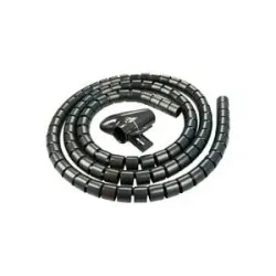 LINDY 40581 19 Zoll Kabelschlauch Schwarz