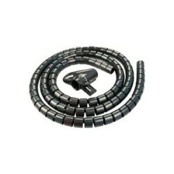 LINDY 40581 19 Zoll Kabelschlauch Schwarz