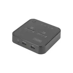 Digitus DA-71545 USB-C® (USB 3.2 Gen 2) M.2 PCIe NVMe, M.2 Festplatten-Dockingstation mit Clone-Funktion