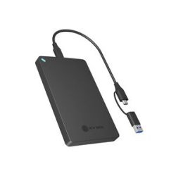 ICY BOX Ext. 2,5 Inch Enclosure IB-201T-CU31 Combo cable USB-C/A