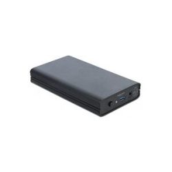 Delock Externes Gehäuse für 3.5? SATA HDD mit SuperSpeed USB, Laufwerksgehäuse
