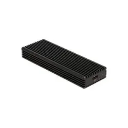 Delock Externes USB Type-C Combo Gehäuse für M.2 NVMe PCIe oder SATA SSD, Laufwerksgehäuse
