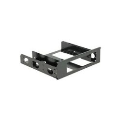DeLock - 18267 Computer-Gehäuseteil Universal HDD-Halterung, Schwarz