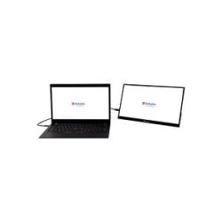 Verbatim PMT-14 Touchscreen-Monitor EEK: A (A - G) 35.6 cm (14 Zoll) 1920 x 1080 Pixel 16:9 6 ms HDMI®, USB 2.0, USB-C®,