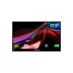 Verbatim, Portable Monitor, Verbatim Touchscreen Monitor 4K 17.3