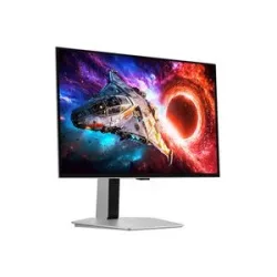 Samsung Monitor Odyssey G80HF OLED, 4K UHD, 240 Hz, Silber
