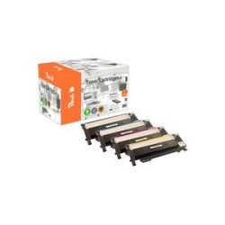 Peach HP 117 A 4 Toner (bk, c/m/y) ersetzt HP No. 117A, W2070A, W2071A, W2072A, W2073A für z.B. HP Color Laser MFP 178 nw, HP Color Laser 150 a