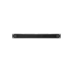 Digitus DN-97661 19 Zoll Netzwerkschrank-Bürstenleiste 1 HE Schwarz, Schwarz (RAL 9005)