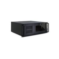 Intertech - Ipc 4u-4088-s, Schwarz