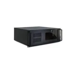 Intertech - Ipc 4u-4088-s, Schwarz