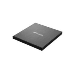 Verbatim External Slimline Blu-ray Brenner Extern Retail Schwarz