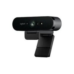 Logitech® Webkamera ConferenceCam BRIO, 4K UHD, 5x Zoom, Winkel einstellbar, Autofokus, 2 Mikrofone, Panel & Clip