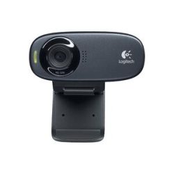 Logitech C310 HD-Webcam 1280 x 720 Pixel Standfuß, Klemm-Halterung