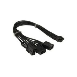 Inter-Tech Adapterkabel GPU-02 (12+4pin) auf 3x 8pin