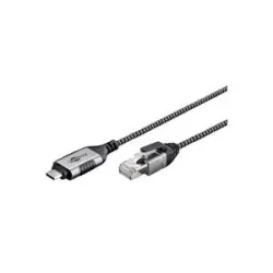 Goobay Ethernet-Adapterkabel USB-C 3.2 Gen2 > RJ-45, Slim