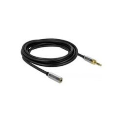 Delock Klinkenverlängerungskabel 3,5mm 3Pin Stecker > Buchse