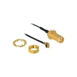 Delock MHF/U.FL Stecker > RP-SMA Buchse, Adapter
