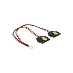 Delock 2Pin Buchse > 2x SATA 15Pin Buchse, Y-Kabel