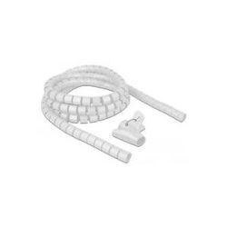 Delock Spiralschlauch mit Einziehwerkzeug, 2,5 Meter x 25mm, Kabelschlauch