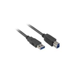 Sharkoon USB 3.2 Gen 1 Kabel, USB-A Stecker > USB-B Stecker