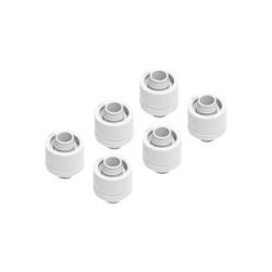 Alphacool Eiszapfen 16/10mm Anschraubtülle G1/4 - White Sixpack, Verbindung